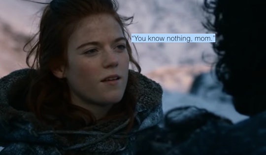A picture of 'Game of Thrones' character Ygritte, played by Rose Leslie. 