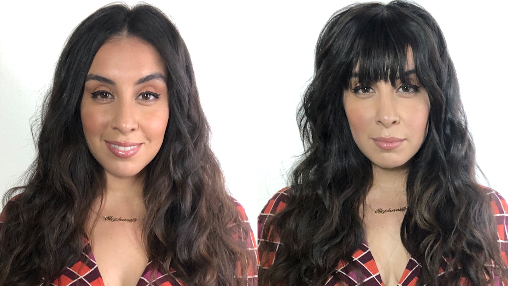 How To Wear Clip In Bangs So You Can Satisfy Your Urge To Chop