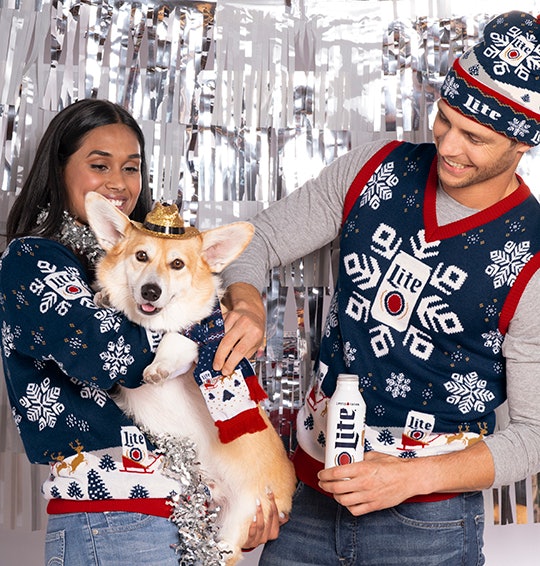 Miller lite ugly xmas on sale sweater