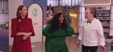 Maya Rudolph, Nicole Byer, and Jacques Torres in Netflix's 'Nailed It! Holiday!' 2019 trailer