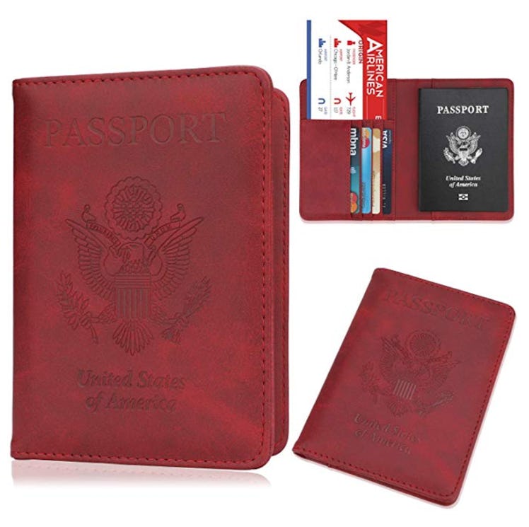 GDTK Leather Passport Holder