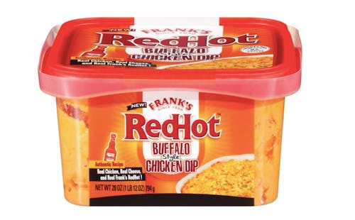 Frank's Redhot launched a buffalo-style chicken dip. 