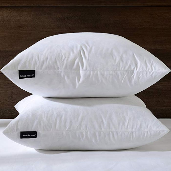 basic home Decorative Feather Pillow Throw Inserts