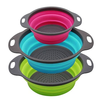 Qimh Collapsible Colander (set of 3)