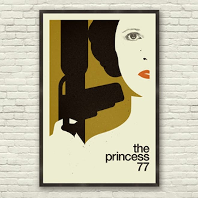 "The Princess" Star Wars Inspired Poster Art Print (24 x 36)