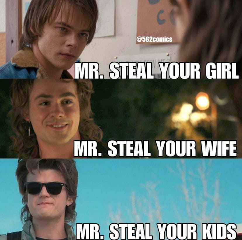 Steve is Mr Mom