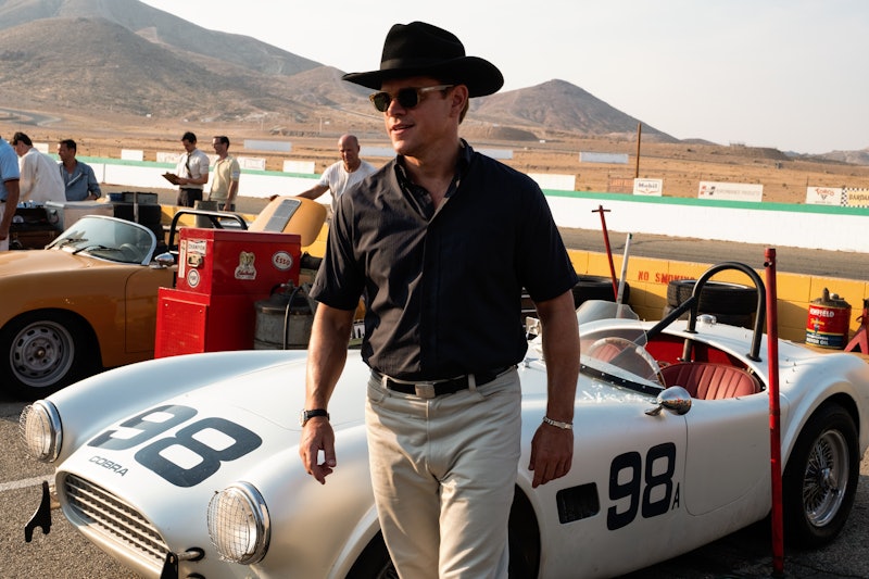 Matt Damon as Carroll Shelby in Ford v Ferrari