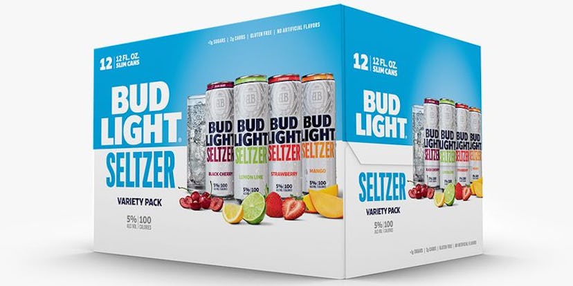 Bud Light Seltzer comes in 4 flavors and will retail in packs of 12. 