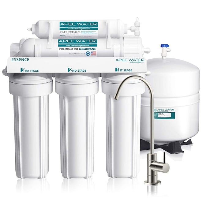 APEC 5-Stage Reverse Osmosis Drinking Water Filter System With Faucet