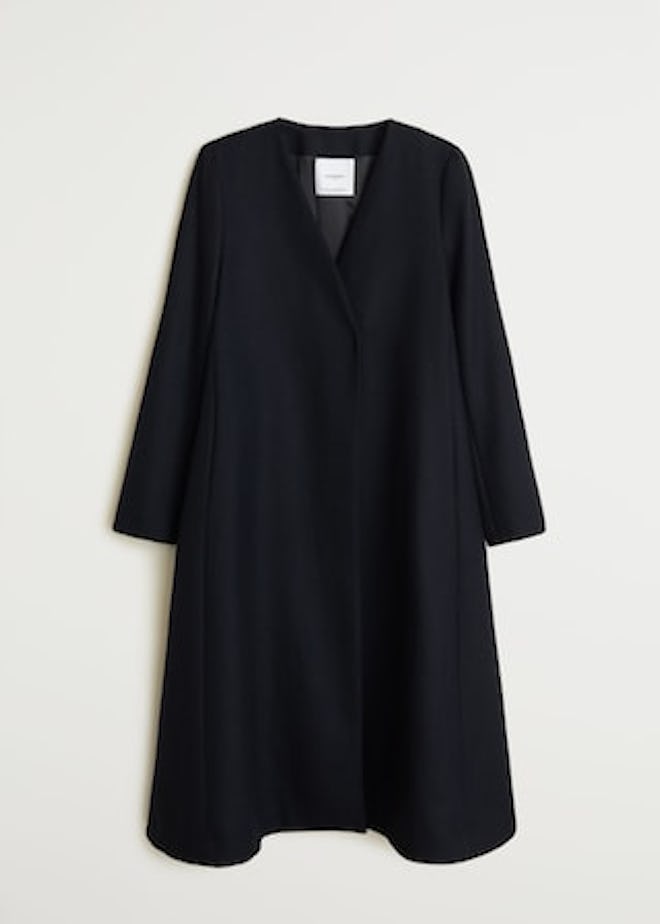 Recycled Wool Oversize Coat