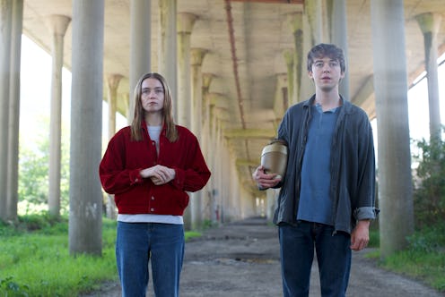 Alyssa and James at the end of the End of the F***ing World Season 2