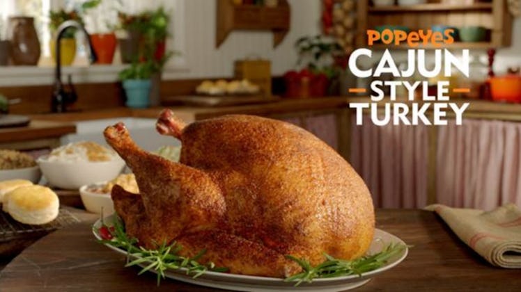 Will Popeyes be open on Thanksgiving? If yours isn't you can still purchase a Popeyes' Cajun Style T...