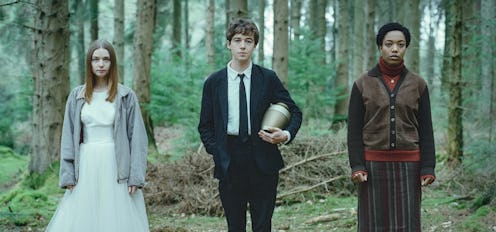 James, Alyssa, and Bonnie in The End of the F***ing World Season 2.