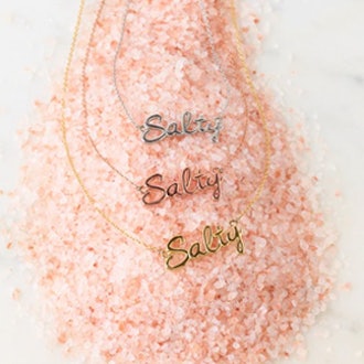 Jewelry Sterling Silver "Salty" Necklace