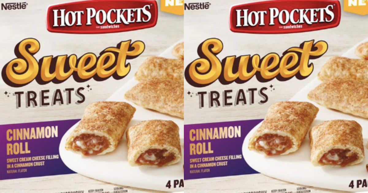 All Hot Packet Hot Pockets Released A Cinnamon Roll Flavor With Cream Cheese Filling