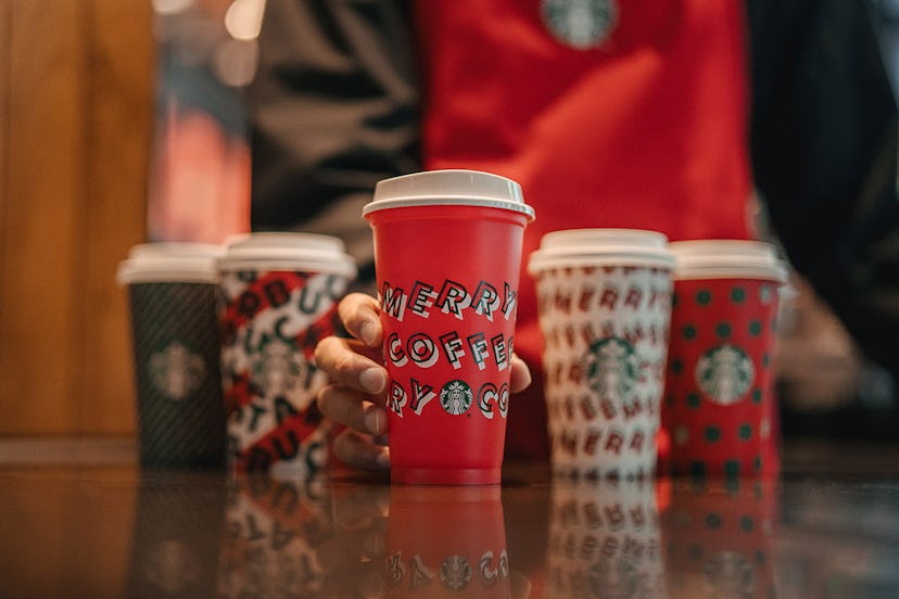 Classic Red Starbucks Holiday Cup