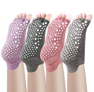 Cosfash Yoga Socks (4-Pack)