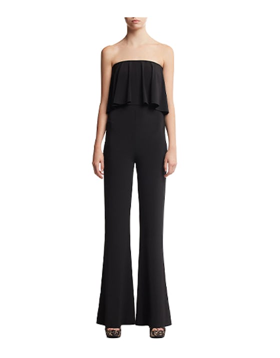 Scoop Women's Matte Flounce Jumpsuit