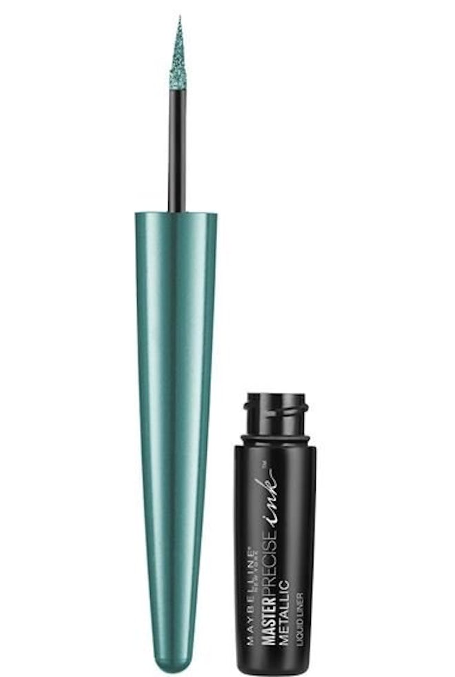 Master Precise Ink Metallic Liquid Eyeliner in "Teal Galaxy"