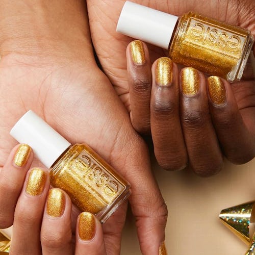 Essie's Winter 2019 collection includes six sparkly shades that are super festive. 