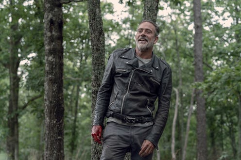 Jeffrey Dean Morgan as Negan in The Walking Dead Season 10, Episode 6