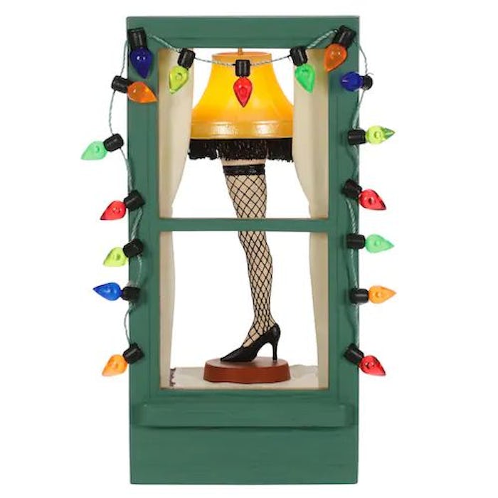 christmas story leg lamp ornament