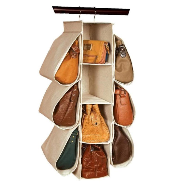 LONGTEAM Hanging Purse Organizer