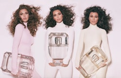 The KKW Fragrance Diamonds collection features 3 new diamond-inspired fragrances