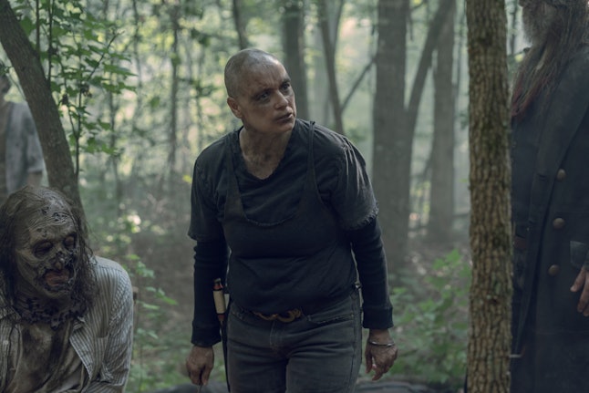 Alpha's life may be in danger on The Walking Dead.