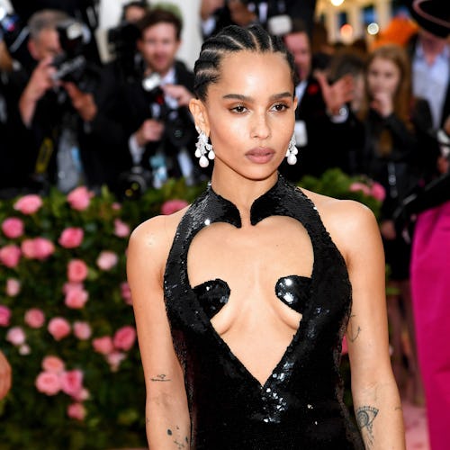 Holiday party trends on zoe kravitz