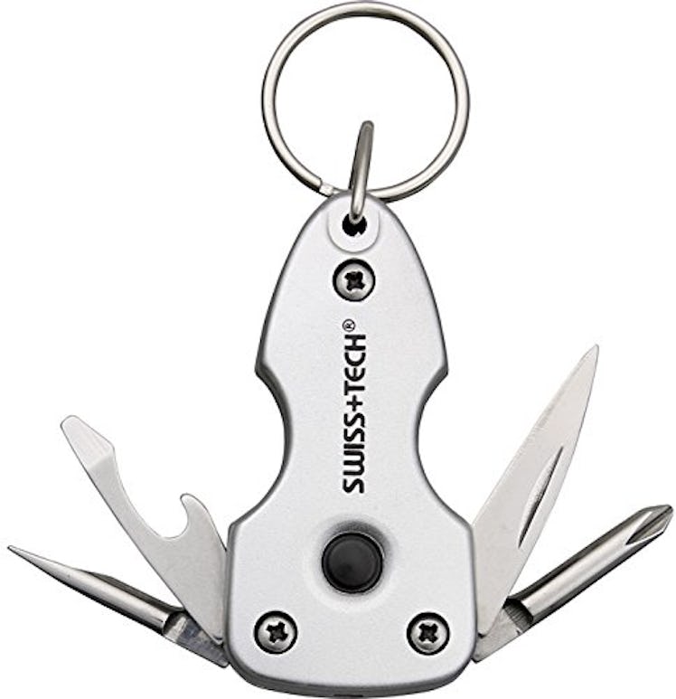 Swiss+Tech 7-in-1 Keychain Multitool