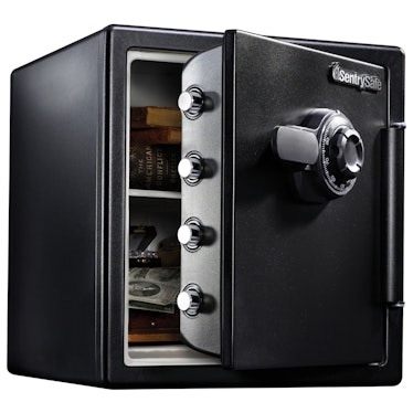SentrySafe SFW123CS Fire-Resistant Safe and Waterproof Safe with Dial Combination 1.23 cu ft