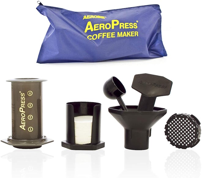 AeroPress Coffee and Espresso Maker With Tote Bag