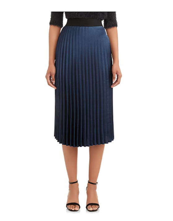 Time and Tru Women's Pleated Skirt