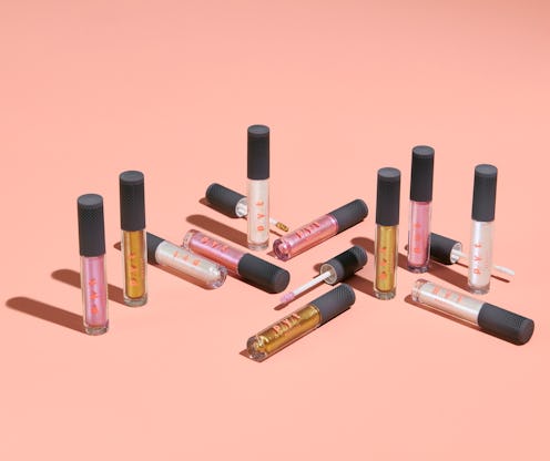 Three shades of PYT Beauty's new Glam Glitter Gels