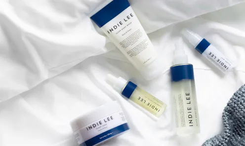 Indie Lee's new Sleep collection promotes restful sleep so you wake up refreshed.
