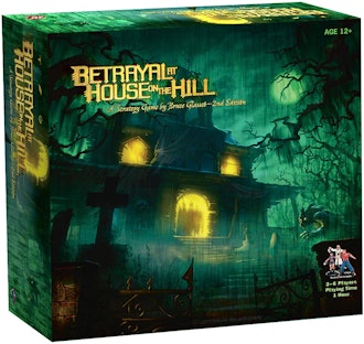 Betrayal at House on the Hill is a haunted mansion board game like Clue.