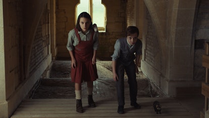 Lyra and Roger race to the crypts in 'His Dark Materials'
