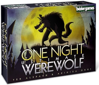 One Night Ultimate Werewolf is a board game like Clue that's all about the bluff.