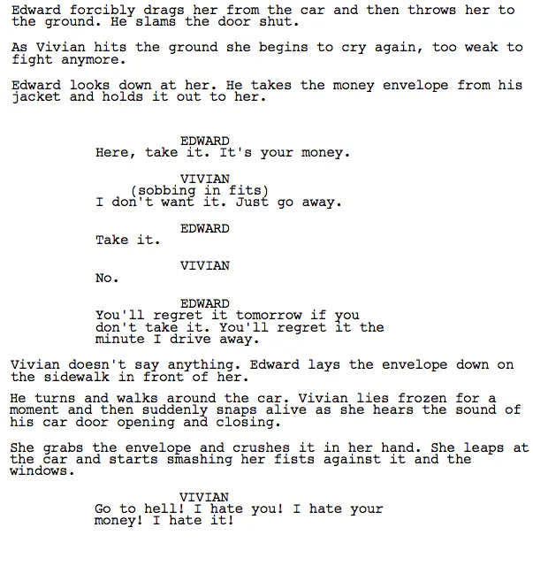 Woman's Script 25 Years Later: Imagining the Dark, Depressing ‘Pretty Woman’ That ...