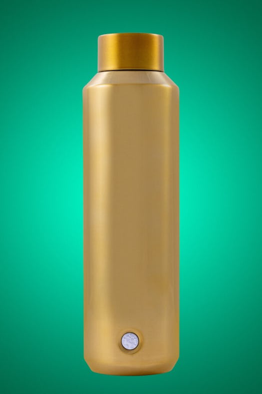 The Starbucks Holiday line includes a Starbucks Gold Water Bottle.