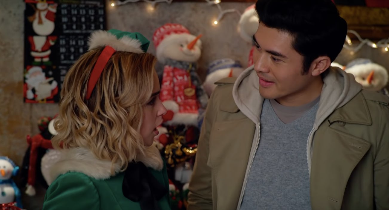 Emilia Clarke and Henry Golding in 'Last Christmas'