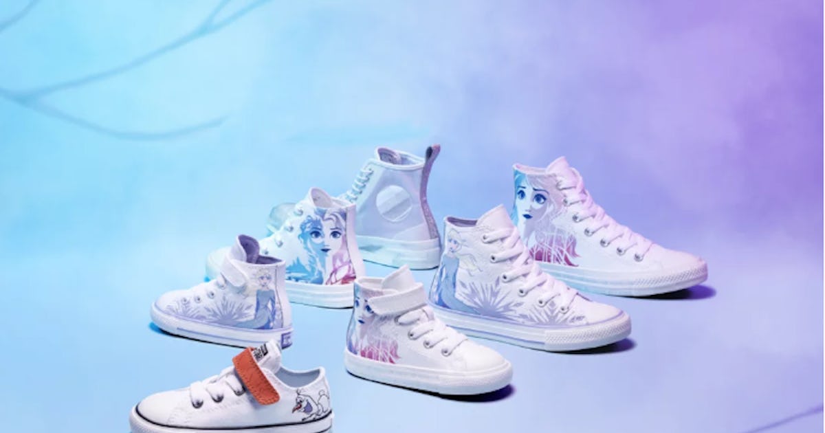 Frozen on sale converse shoes