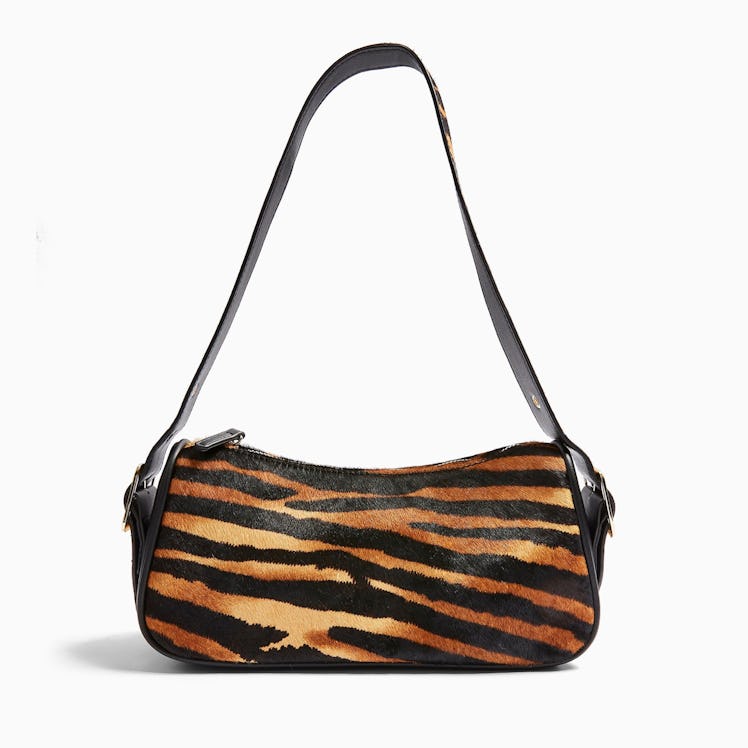 SLICK Tiger Print Shoulder Bag