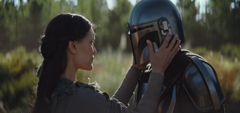A still from the Disney+ series 'The Mandalorian.'