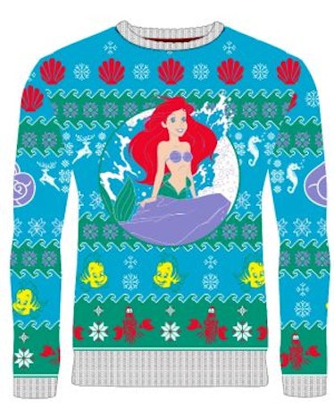 The Little Mermaid: Part Of Your Holidays Knitted Christmas Sweater