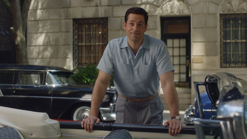 Zachary Levi as Dr. Benjamin Ettenberg in The Marvelous Mrs. Maisel