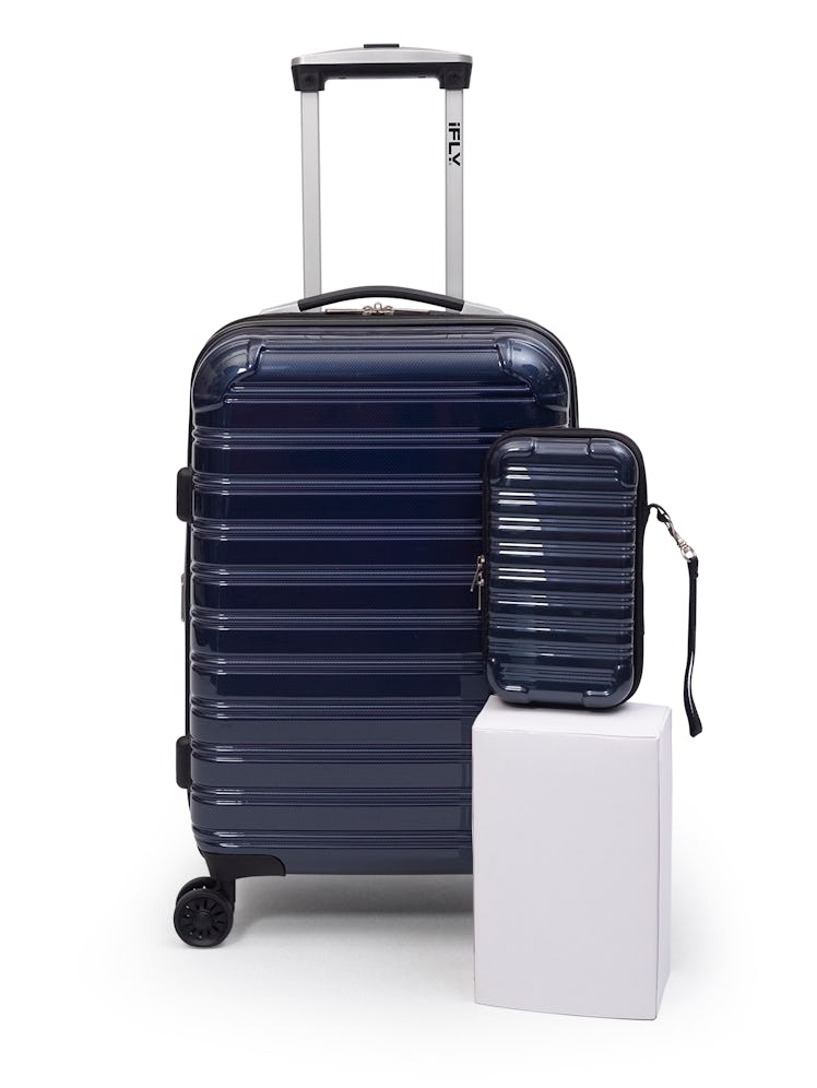 iFLY Hard Sided Luggage Fibertech 20" & Travel Case