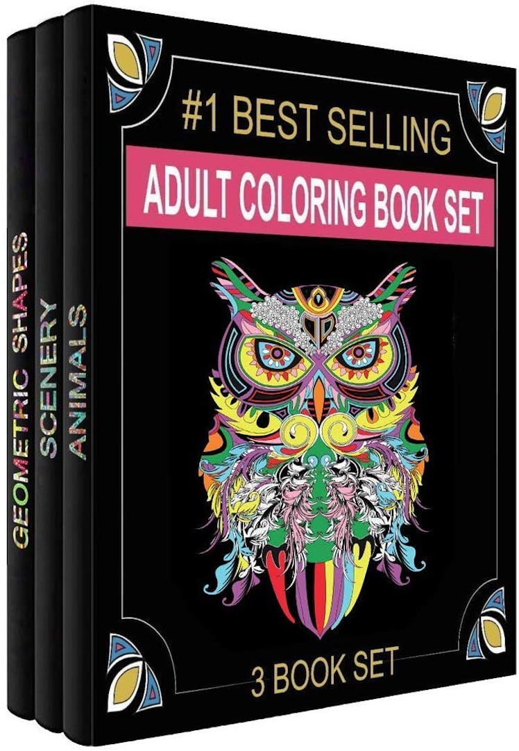 Creatively Calm Studios Adult Coloring Book Set