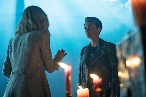 Pictured (L-R): Rachel Skarsten as Alice and Ruby Rose as Kate Kane -- -- © 2019 The CW Network, LL...